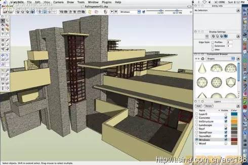 國內(nèi)建筑設計主要軟件工具一覽圖